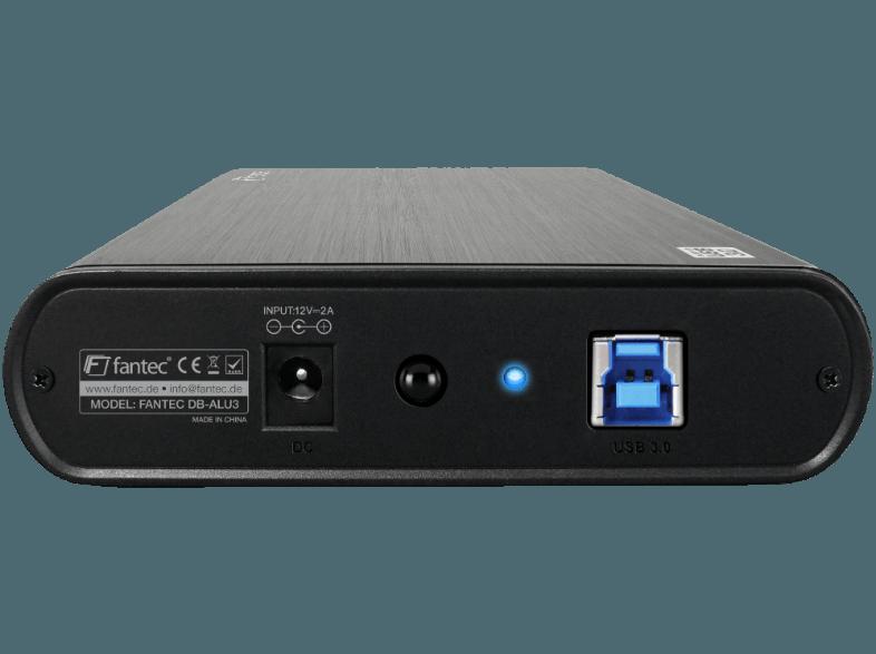 FANTEC 1434 DB-Alu-Gehäuse  3.5 Zoll extern