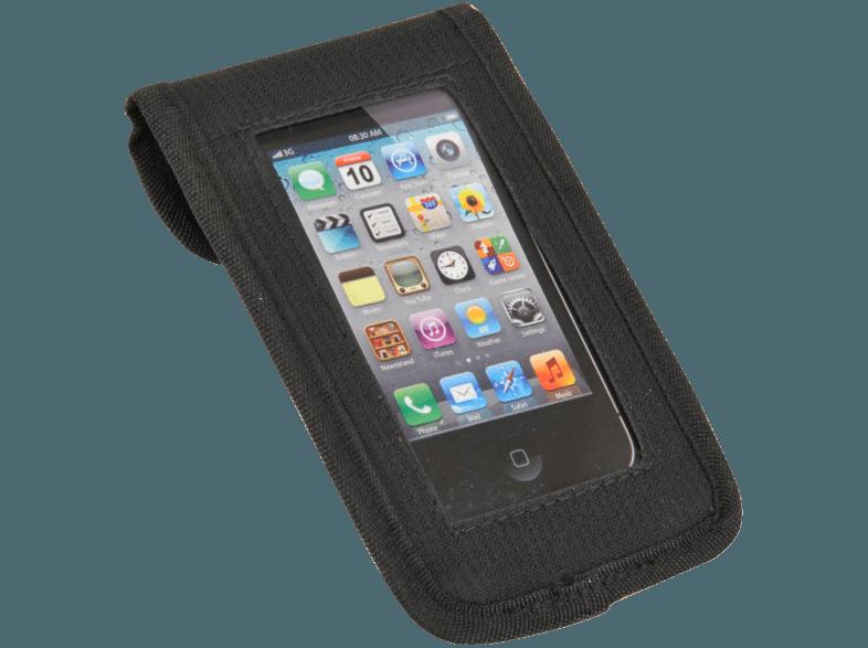 FISCHER Smartphonetasche mit Lenkerbefestigung schwarz, FISCHER, Smartphonetasche, Lenkerbefestigung, schwarz