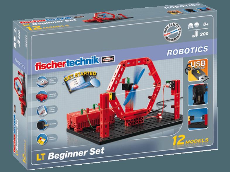 FISCHERTECHNIK 524370 LT Beginner Set Rot, Schwarz