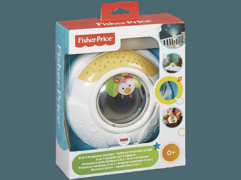 FISHER PRICE BFL51 3-in-1 Spieluhr mit Projektor Weiß, FISHER, PRICE, BFL51, 3-in-1, Spieluhr, Projektor, Weiß