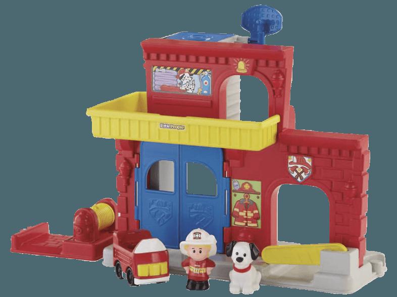 FISHER PRICE BGC67 Feuerwehrstation Mehrfarbig, FISHER, PRICE, BGC67, Feuerwehrstation, Mehrfarbig