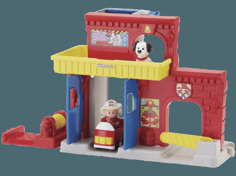 FISHER PRICE BGC67 Feuerwehrstation Mehrfarbig, FISHER, PRICE, BGC67, Feuerwehrstation, Mehrfarbig