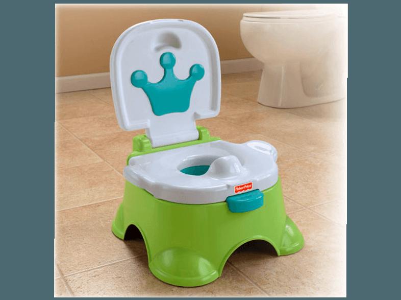 FISHER PRICE BGP36 Lerntöpfchen & Fussbank Mehrfarbig