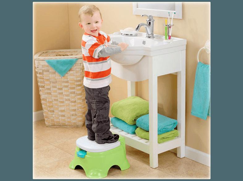 FISHER PRICE BGP36 Lerntöpfchen & Fussbank Mehrfarbig
