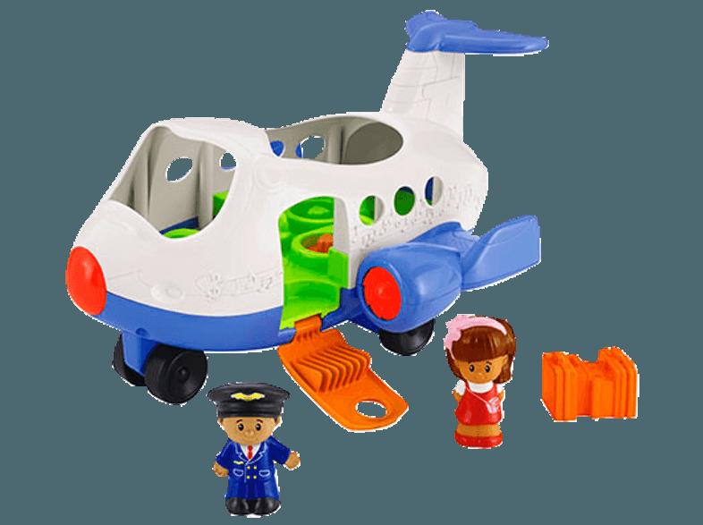 FISHER PRICE BJT56 Flugzeug Weiß, Blau