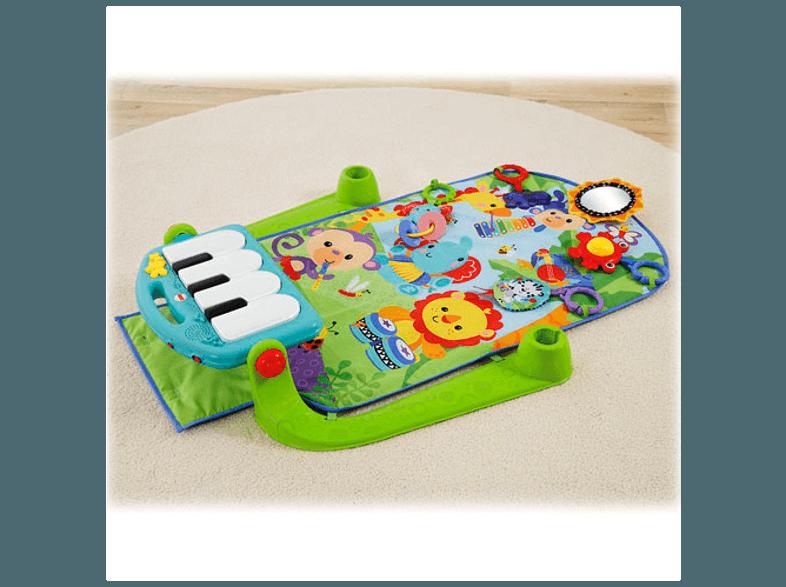 FISHER PRICE BMH49 Rainforest Piano-Gym Blau, FISHER, PRICE, BMH49, Rainforest, Piano-Gym, Blau