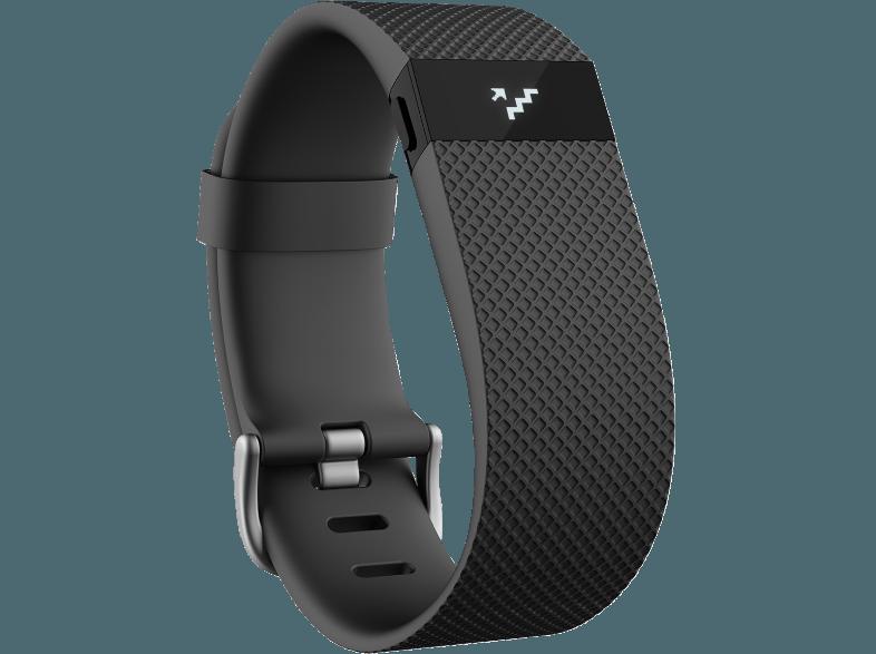 FITBIT Charge HR Large Schwarz (Activity-Tracker)