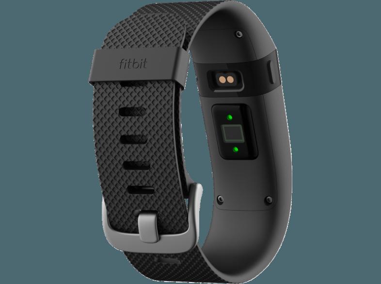 FITBIT Charge HR Large Schwarz (Activity-Tracker)