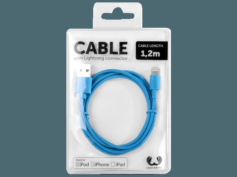 FRESH N REBEL 2LC120BU Kabel mit Lightning-Connector