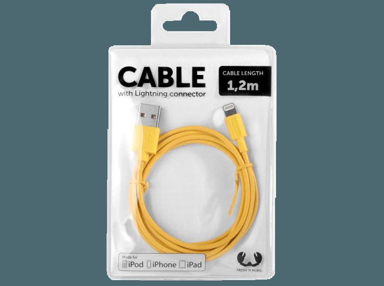 FRESH N REBEL 2LC120YL Kabel mit Lilghtning-Connector, FRESH, N, REBEL, 2LC120YL, Kabel, Lilghtning-Connector