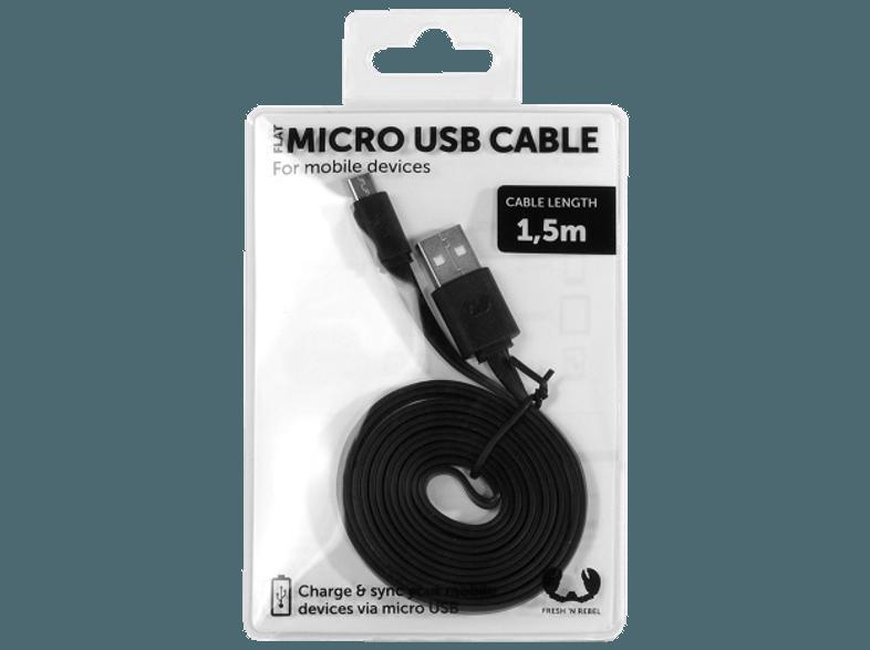 FRESH N REBEL 2UC150BL Micro USB-Kabel