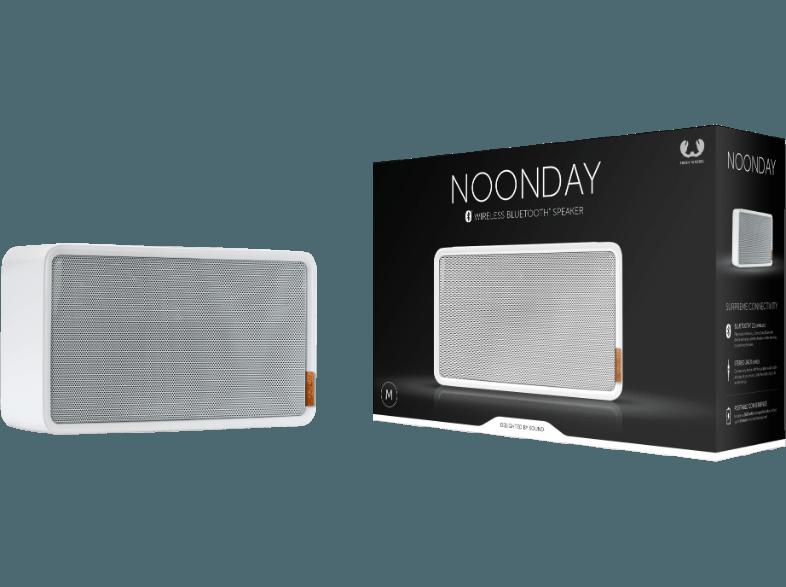 FRESH N REBEL Noonday M Bluetooth Lautsprecher Weiß, FRESH, N, REBEL, Noonday, M, Bluetooth, Lautsprecher, Weiß