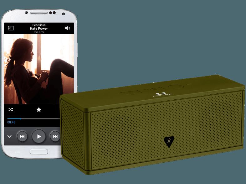 FRESH N REBEL Rockbox Brick Bluetooth Lautsprecher Brick Army, FRESH, N, REBEL, Rockbox, Brick, Bluetooth, Lautsprecher, Brick, Army