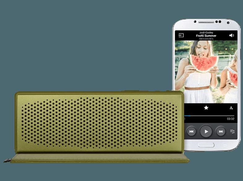 FRESH N REBEL Rockbox Fold Bluetooth-Lautsprecher Army/Grün, FRESH, N, REBEL, Rockbox, Fold, Bluetooth-Lautsprecher, Army/Grün