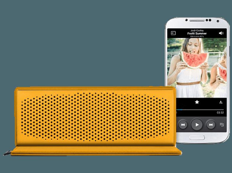 FRESH N REBEL Rockbox Fold Bluetooth Lautsprecher Pumpkin