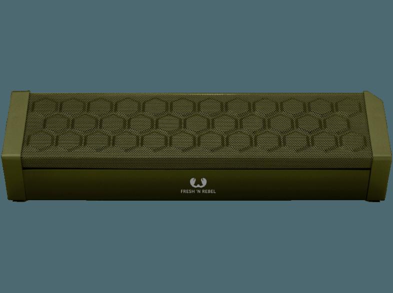 FRESH N REBEL Rockbox Raw Bluetooth-Lautsprecher Army/Grün
