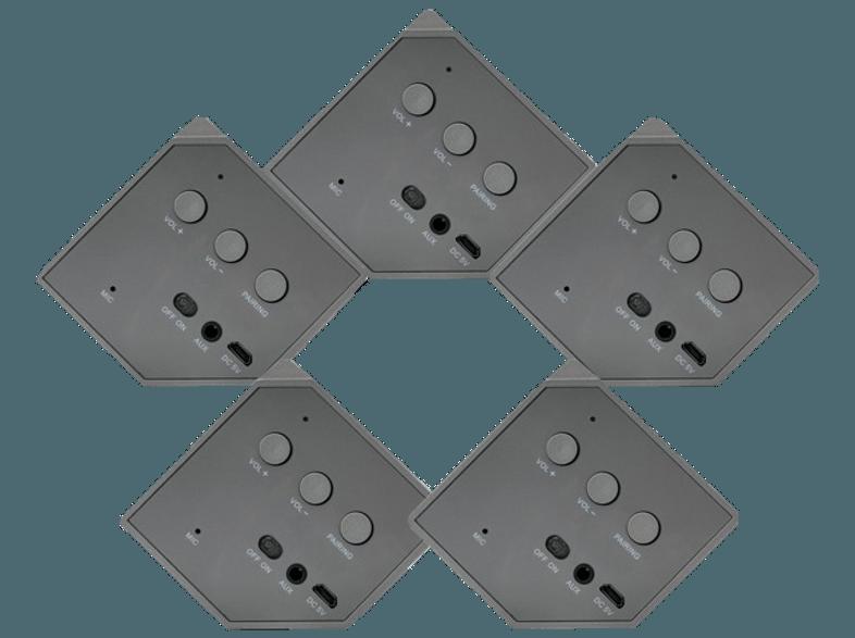 FRESH N REBEL Rockbox Raw Dockingstation Grau