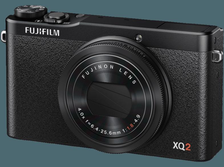 FUJIFILM XQ2  Schwarz (12 Megapixel, 4x opt. Zoom, 7.6 cm TFT-Farb-LCD, WLAN), FUJIFILM, XQ2, Schwarz, 12, Megapixel, 4x, opt., Zoom, 7.6, cm, TFT-Farb-LCD, WLAN,