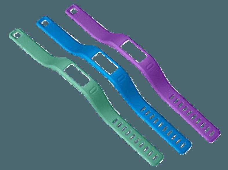 GARMIN vívofit™-Bänder large blau/lila/grün Blau / Lila / Grün (Armband), GARMIN, vívofit™-Bänder, large, blau/lila/grün, Blau, /, Lila, /, Grün, Armband,