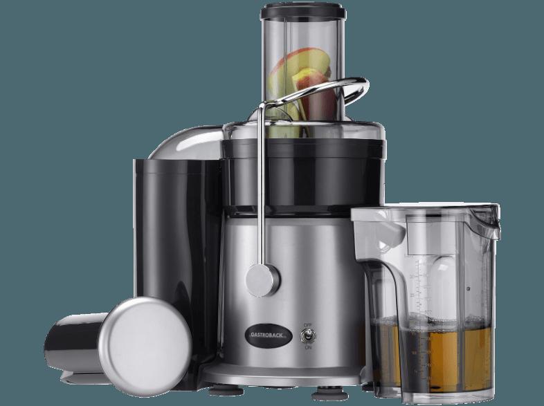 GASTROBACK 40123 Design Juicer Entsafter (750 Watt, Mehrfarbig)