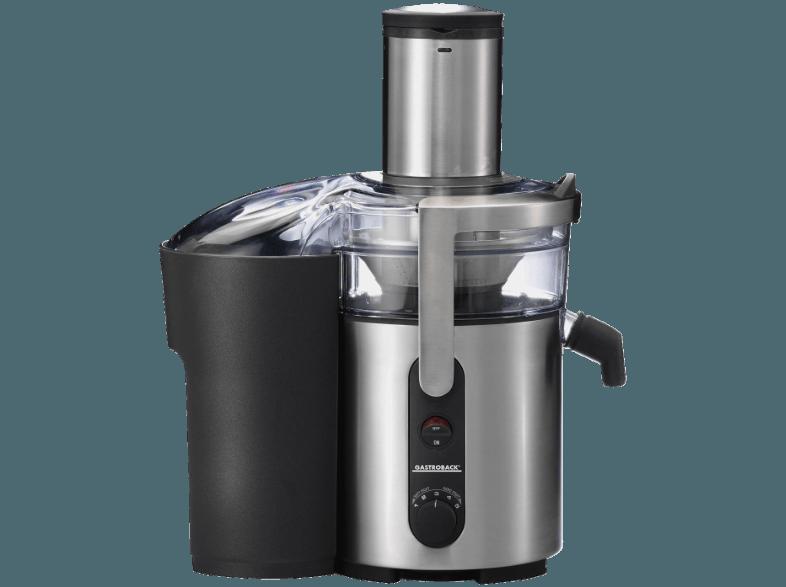 GASTROBACK 40127 Design Multi Juicer VS Entsafter (1300 Watt, Silber)