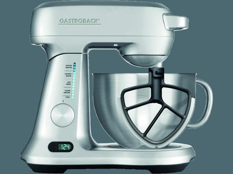 GASTROBACK 40979 Advanced Pro Küchenmaschine Silber 1000 Watt, GASTROBACK, 40979, Advanced, Pro, Küchenmaschine, Silber, 1000, Watt