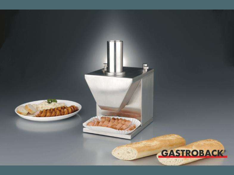 GASTROBACK 41404 Elektrischer Currywurstschneider