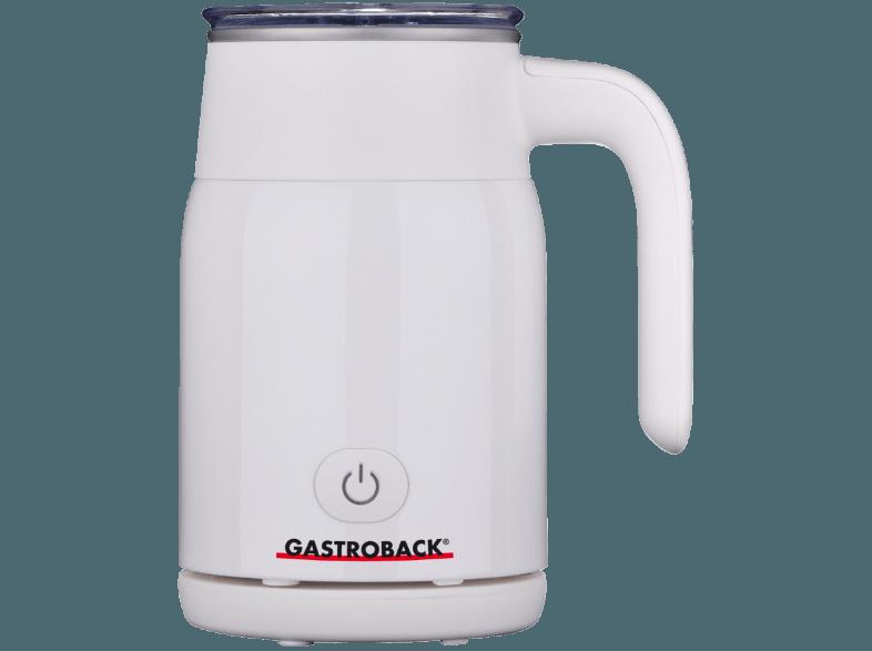 GASTROBACK 42325 Latte Magic Milchaufschäumer Weiß