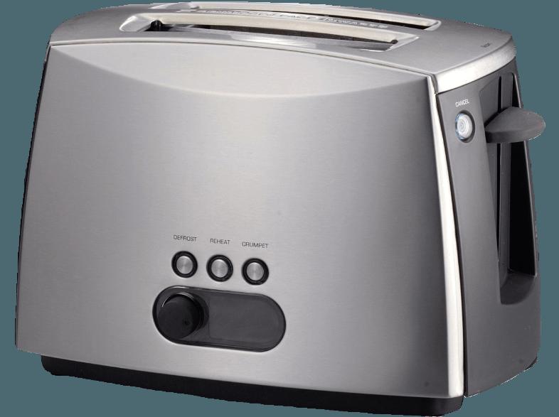 GASTROBACK 42404 Design Advanced Toaster Silber (960 Watt, Schlitze: 2)