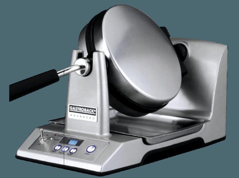 GASTROBACK 42419 Advanced Waffeleisen Silber