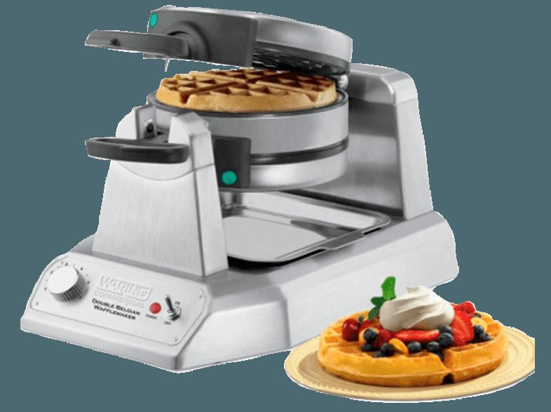 GASTROBACK 42425 Waring Professional Double Waffeleisen Silber