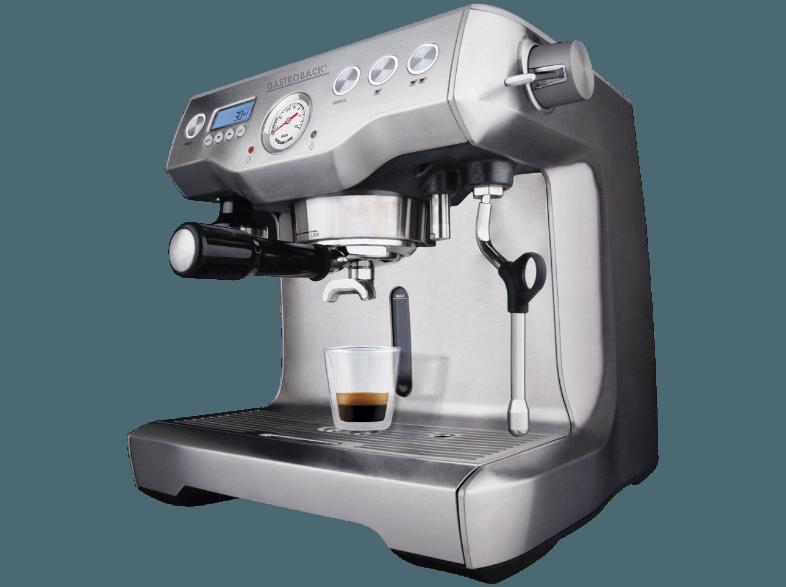 GASTROBACK 42636 Design Espresso Advanced Control Espressomaschine Silber