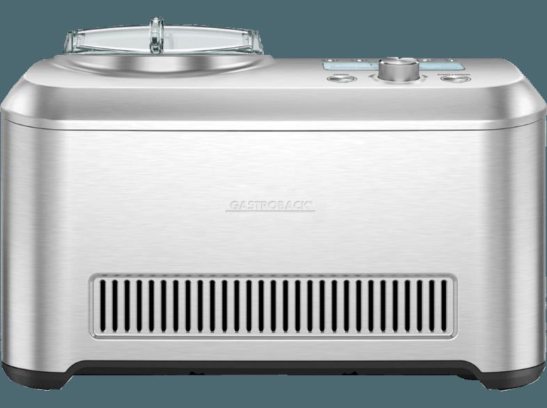 GASTROBACK 42909 Smart Ice Cream Advanced Automatic Eismaschine (200 Watt, Silber), GASTROBACK, 42909, Smart, Ice, Cream, Advanced, Automatic, Eismaschine, 200, Watt, Silber,