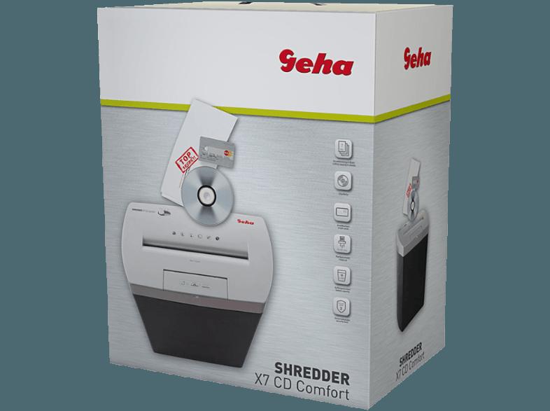 GEHA X 7 CD COMFORT Aktenvernichter, GEHA, X, 7, CD, COMFORT, Aktenvernichter