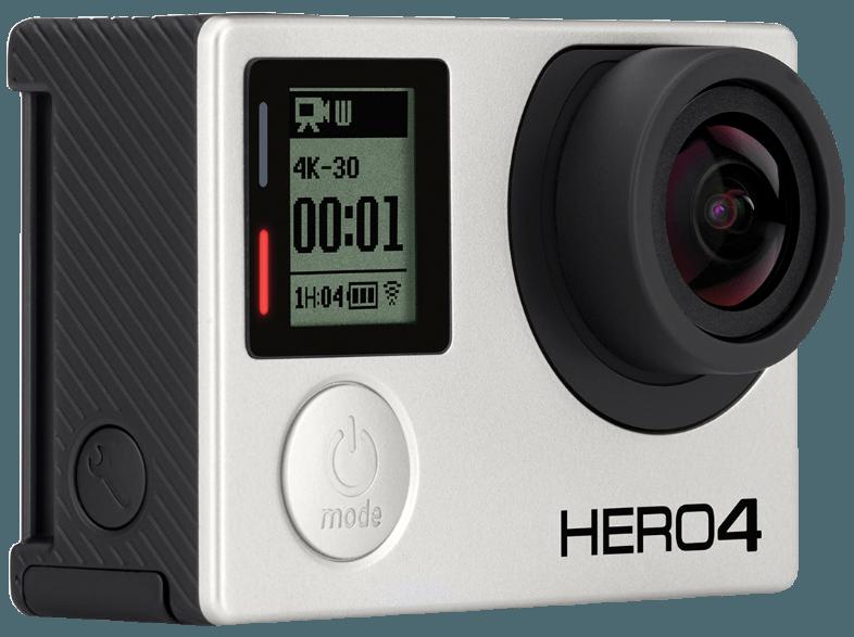 GOPRO Hero4 Black Adventure Edition Actioncam Silber/Schwarz (Wasserdicht bis: bis zu 40 m,  WLAN)