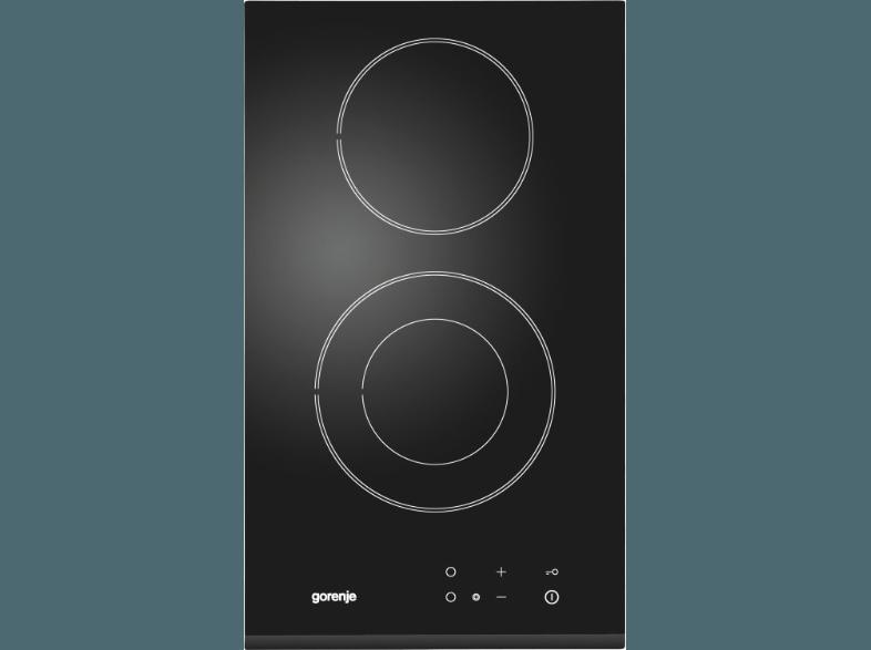 GORENJE ECT330CSC HiLight-Kochfeld (300 mm breit, 2 Kochfelder), GORENJE, ECT330CSC, HiLight-Kochfeld, 300, mm, breit, 2, Kochfelder,