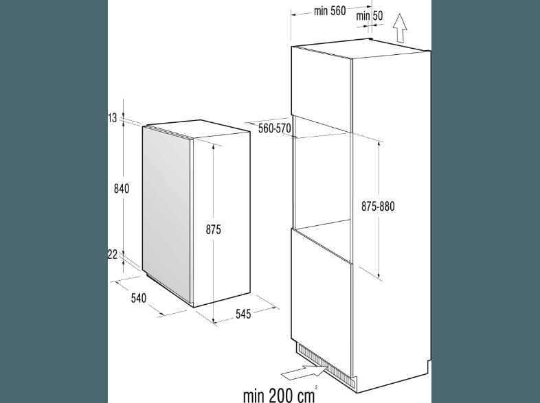 GORENJE FI4091AW Gefrierschrank (196 kWh/Jahr, A , 86 Liter)
