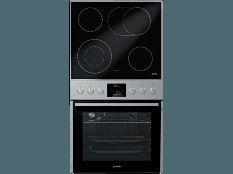 GORENJE Green Chili Set 3 Einbauherdset (Elektro-Kochfeld, A, 67 Liter/Jahr)