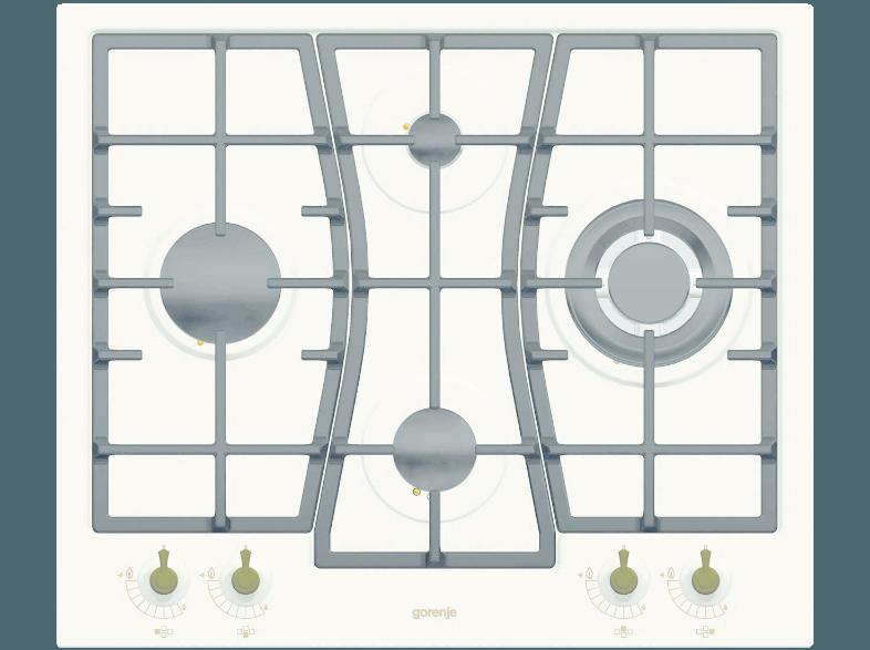 GORENJE GW65CLI Gas-Kochfeld (600 mm breit, 4 Kochfelder)