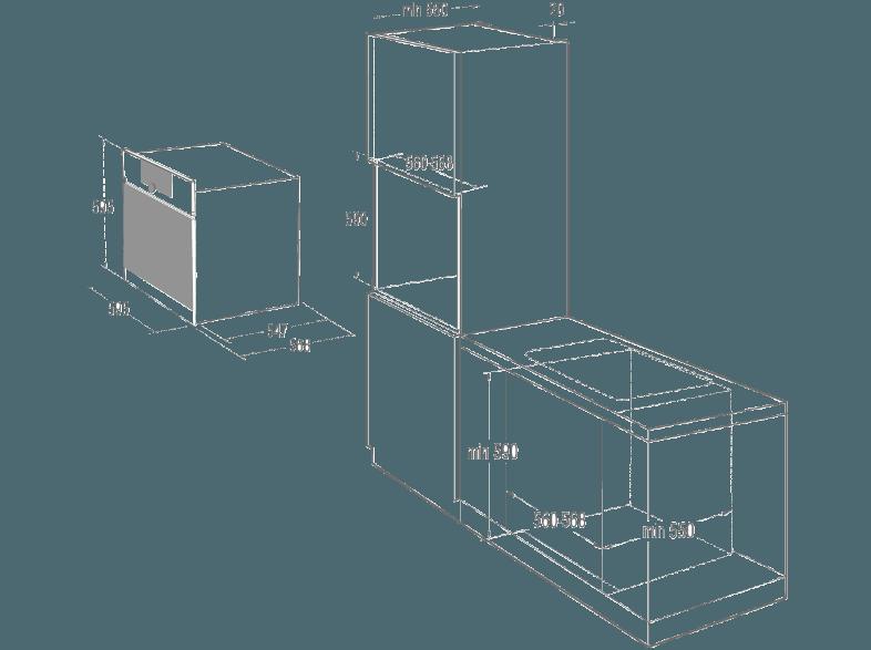 GORENJE Hot Chili Set 6 Einbauherdset (Elektro-Kochfeld, A, 67 Liter/Jahr)