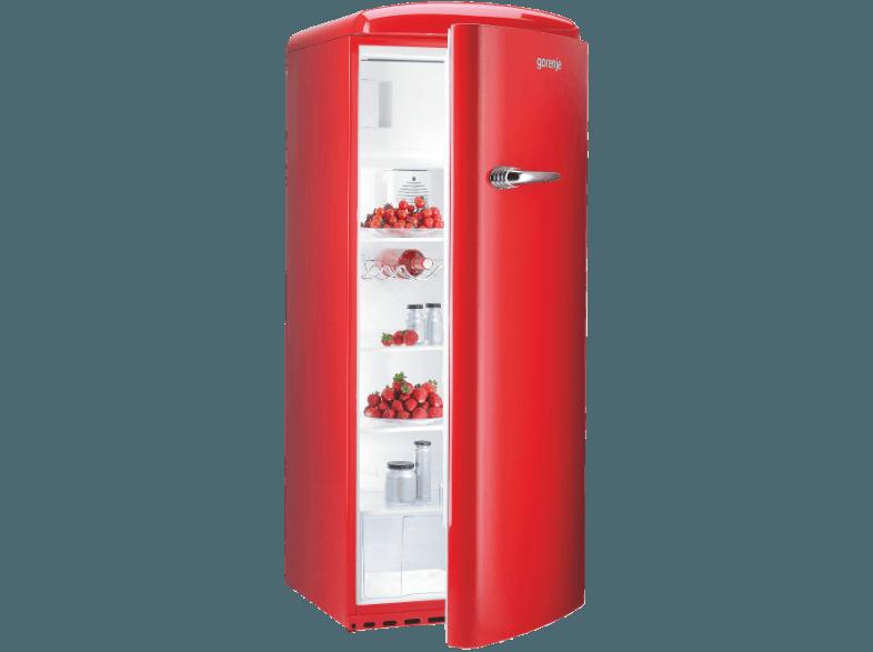 GORENJE RB60299ORD Kühlschrank (A  , 1540 mm hoch, Rot)