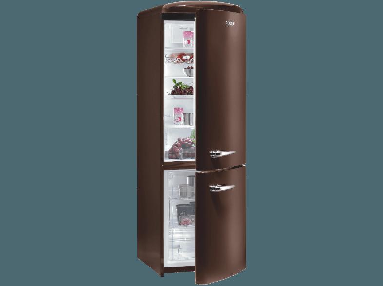 GORENJE RK60359OCH Kühlgefrierkombination (229 kWh/Jahr, A  , 1887 mm hoch, Chocolate)