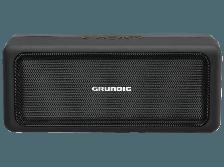 GRUNDIG BLUEBEAT GSB 120 Bluetooth Lautsprecher Schwarz/Silber