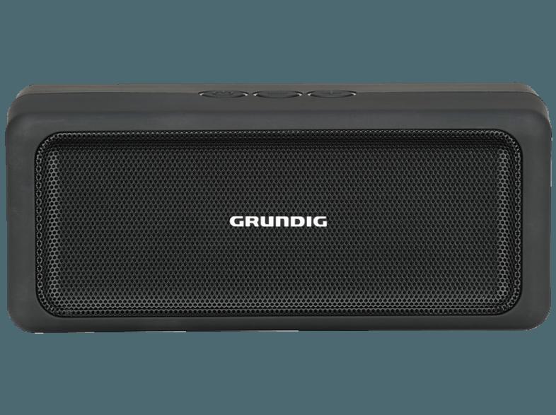 GRUNDIG BLUEBEAT GSB 120 Bluetooth Lautsprecher Schwarz/Silber