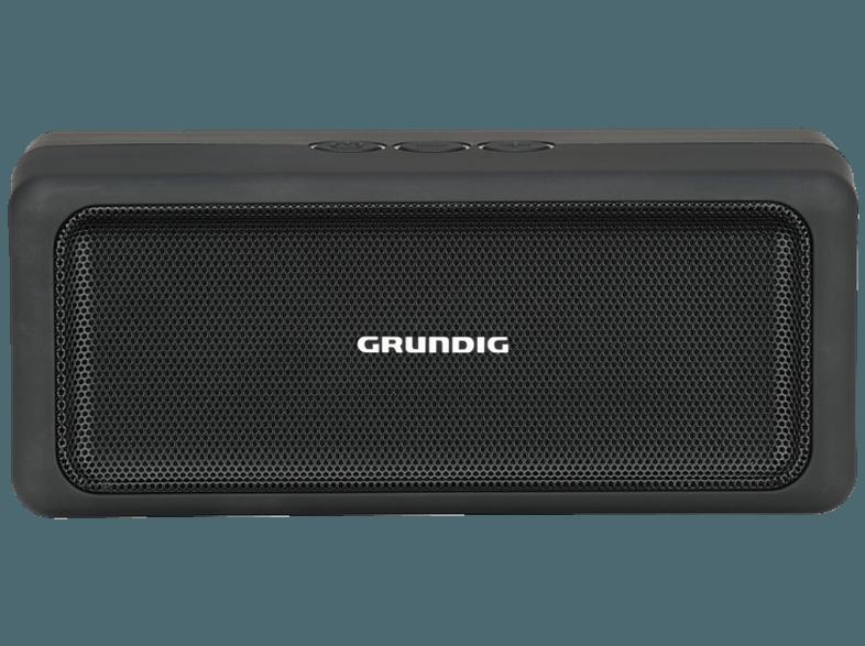 GRUNDIG BLUEBEAT GSB 120 Bluetooth Lautsprecher Schwarz/Silber, GRUNDIG, BLUEBEAT, GSB, 120, Bluetooth, Lautsprecher, Schwarz/Silber