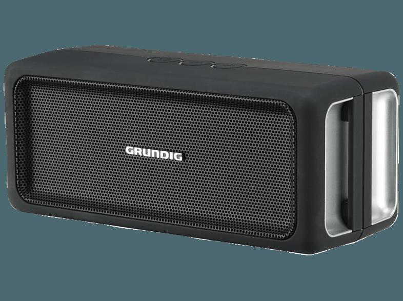 GRUNDIG BLUEBEAT GSB 120 Bluetooth Lautsprecher Schwarz/Silber