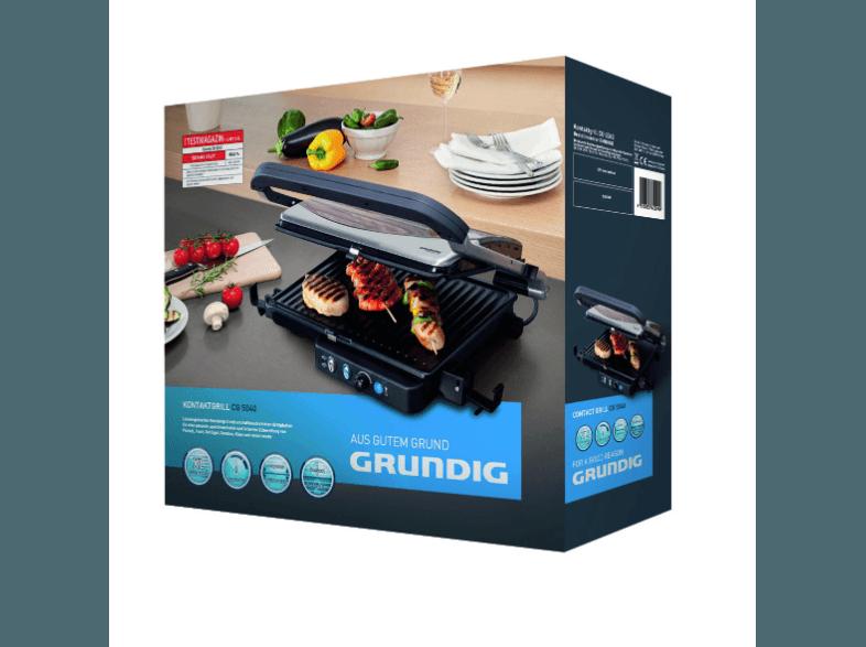 GRUNDIG CG 5040 Kontaktgrill 2000 Watt