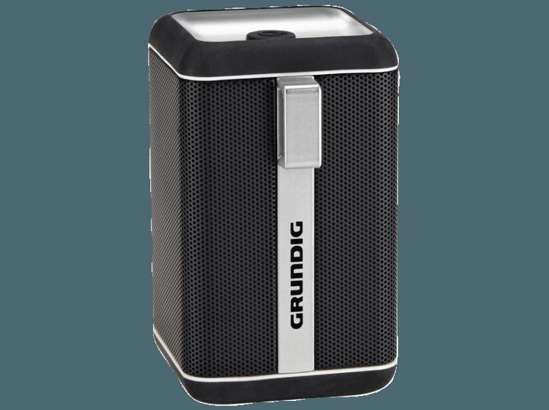 GRUNDIG GSB 110 Bluetooth Lautsprecher schwarz/silber, GRUNDIG, GSB, 110, Bluetooth, Lautsprecher, schwarz/silber