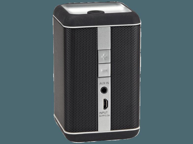 GRUNDIG GSB 110 Bluetooth Lautsprecher schwarz/silber, GRUNDIG, GSB, 110, Bluetooth, Lautsprecher, schwarz/silber