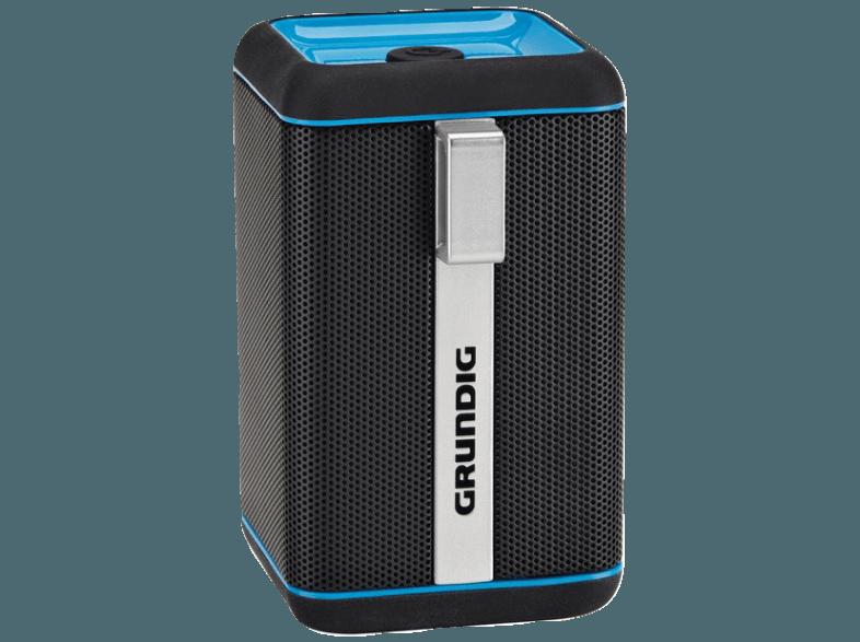 GRUNDIG GSB 110 Bluetooth Lautsprecher Schwarz/Silber, GRUNDIG, GSB, 110, Bluetooth, Lautsprecher, Schwarz/Silber